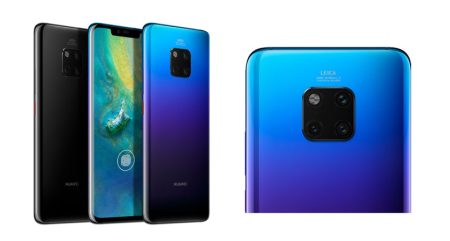 Kinesiska köpare av mobiltelefoner tvingas till ansiktsavläsning Mate 20 Pro
