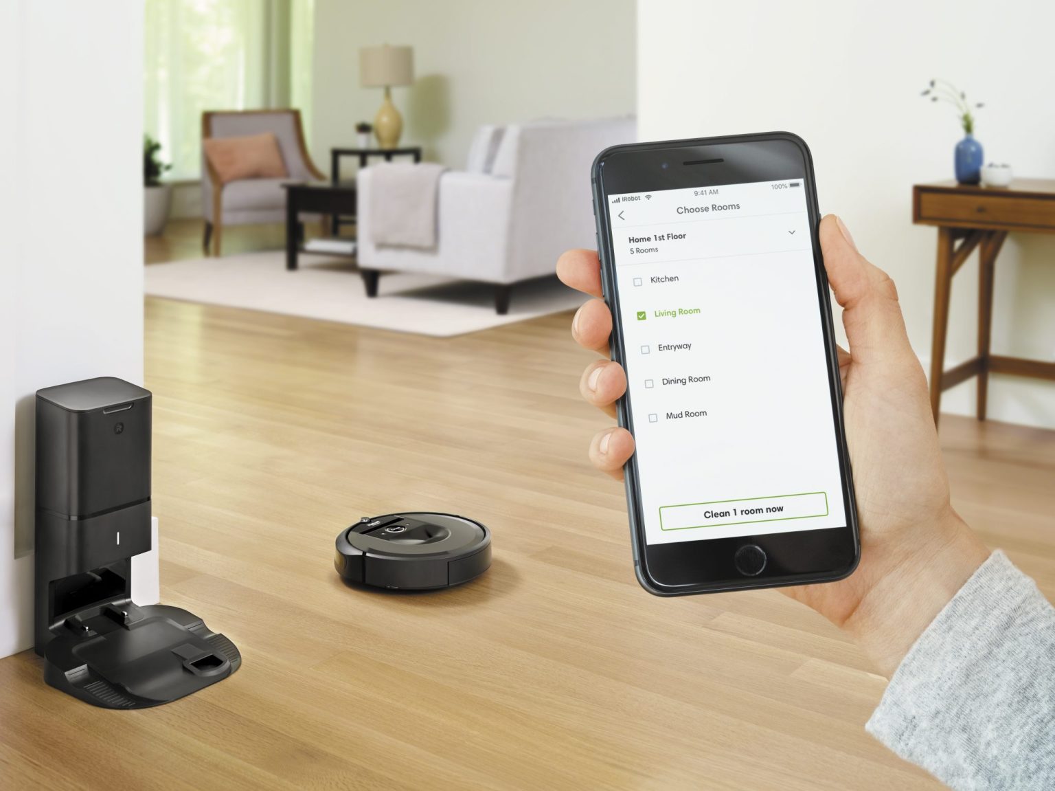 Irobot Roomba i7+ – robotdammsugaren som tömmer sig själv Irobot Roomba i7+