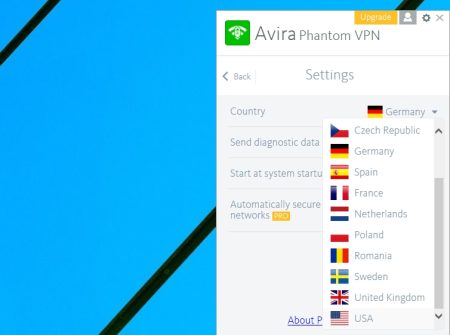 Avira Phantom VPN Free
