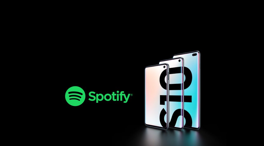 Samsung förinstallerar Spotify på nya telefonmodeller DT Spotify LandingPage Hero new