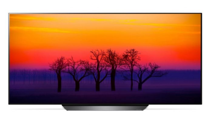 LG 65 inch OLED TV - B8