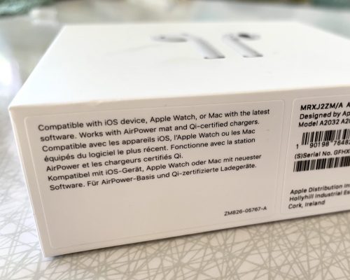 Nya Airpods box