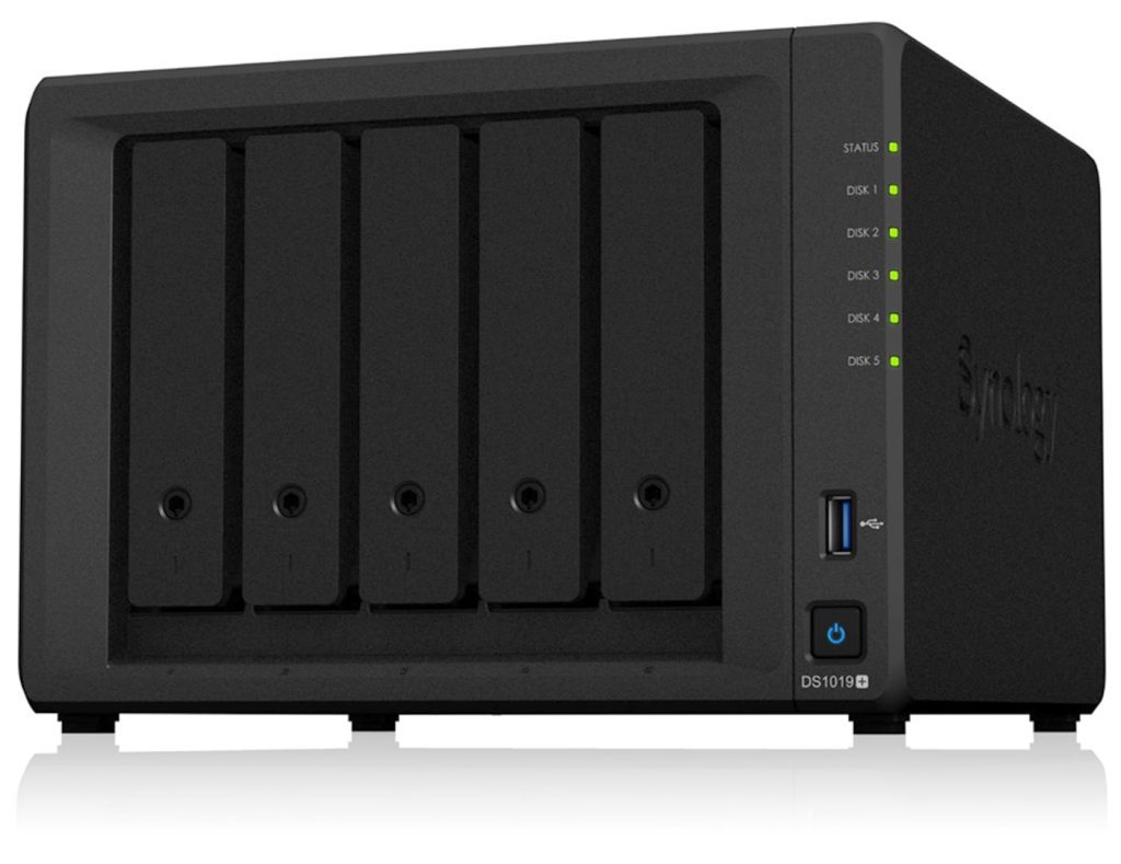 Test: Synology Diskstation DS1019+ Synology Diskstation DS1019+