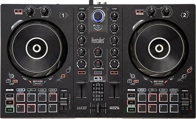 Test: Hercules DJControl Inpulse 300 Hercules DJControl Inpulse 300