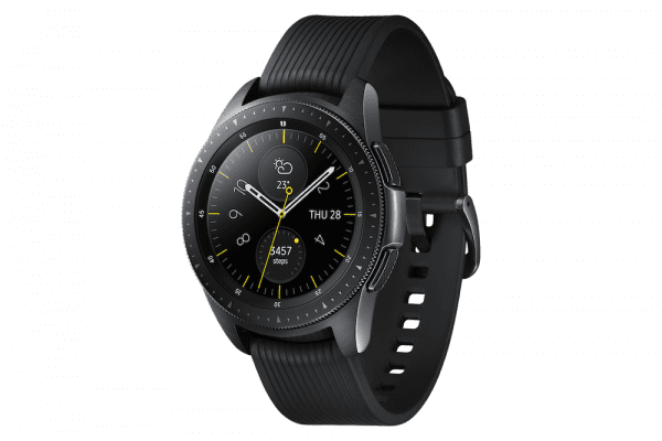 03 Galaxy Watch R Perspective Midnight Black