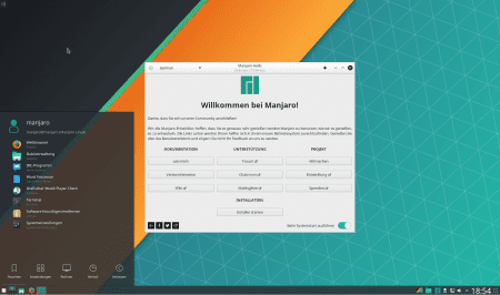 Manjaro 17.0 Gellivara