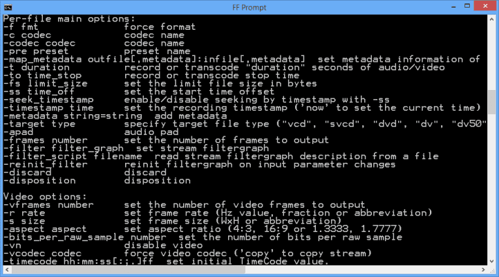 Programtips: FFmpeg 4.2.1 ffmpeg