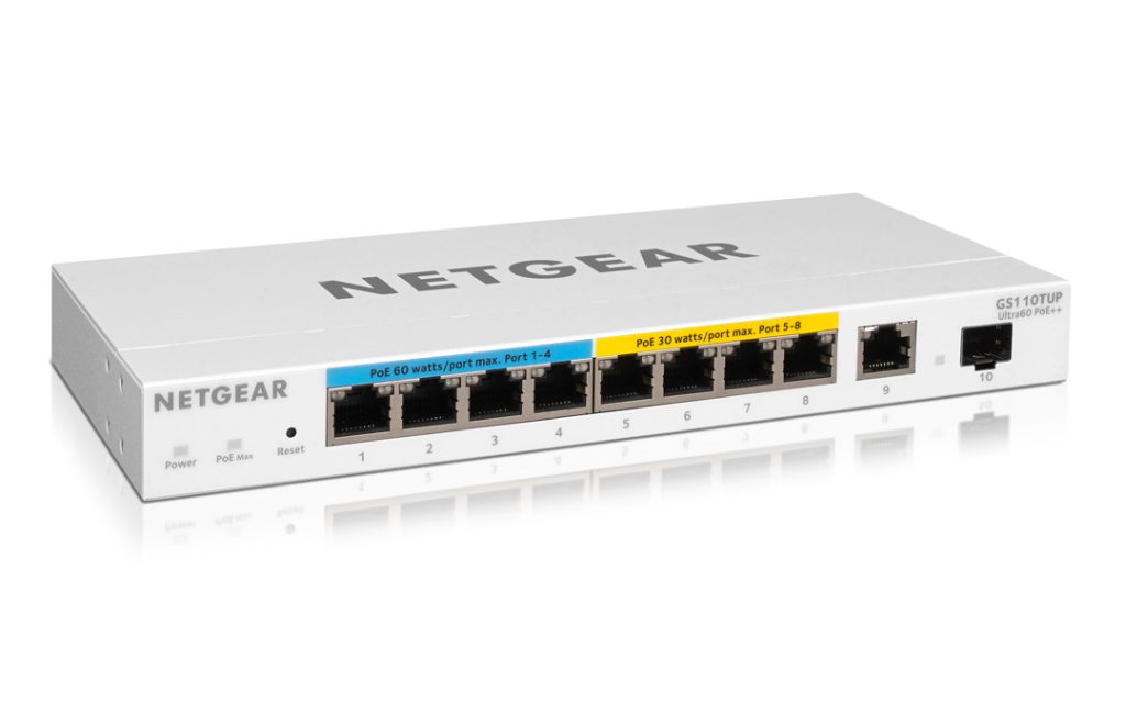 Produktgenomgång: Netgear GS110TUP Netgear GS110TUP.jpg