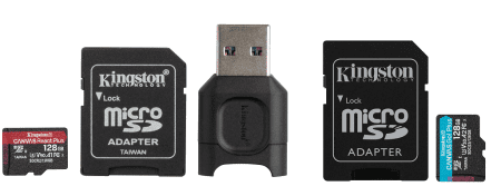 Kingston Canvas Go Plus & React Plus