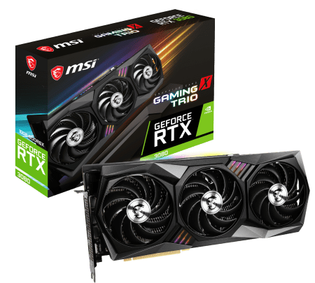 Test: MSI Geforce RTX 3080 Gaming X Trio MSI GeForce RTX 3080 Gaming X Trio