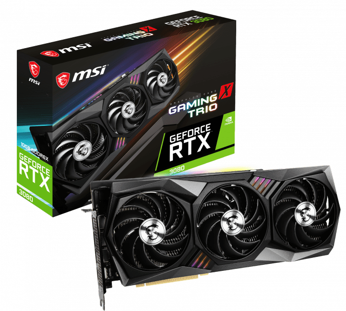 MSI GeForce RTX 3080 Gaming X Trio MSI GeForce RTX 3080 Gaming X Trio