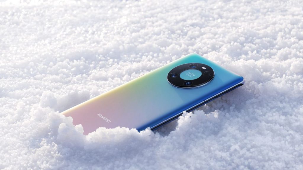Test: Huawei Mate 40 Pro Mate 40 Pro in the snow