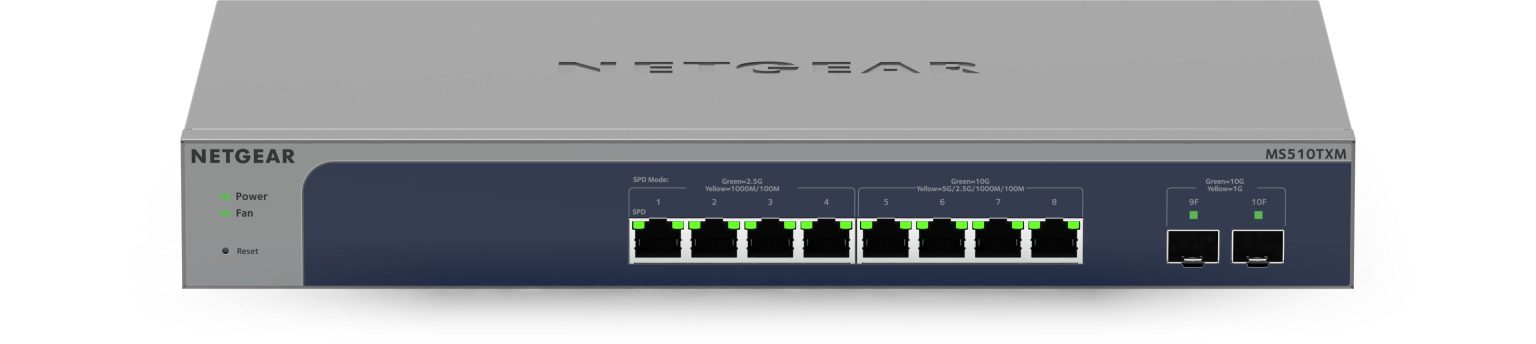 Produktgenomgång: Netgear MS510TXUP Netgear MS510TXUP