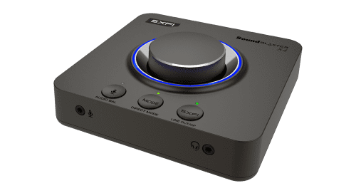 Creative Sound blaster X4 – front