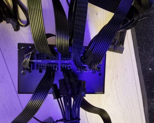 Montera nätaggregat