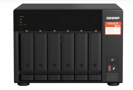 Qnap TVS-675 – front