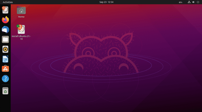 Ubuntu2110 Desktop