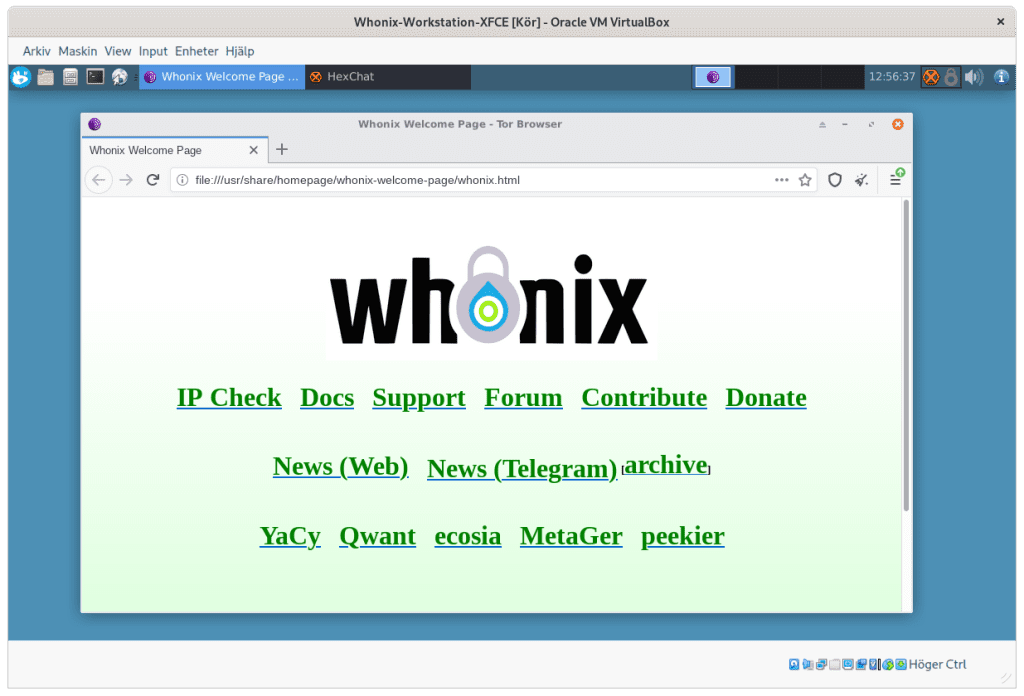 Whonix, systemet för dig som månar om din integritet Whonix