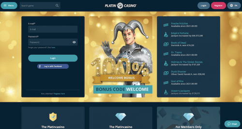 platin casino utan svensk licens