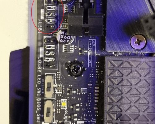 USB-anslutning pump 2