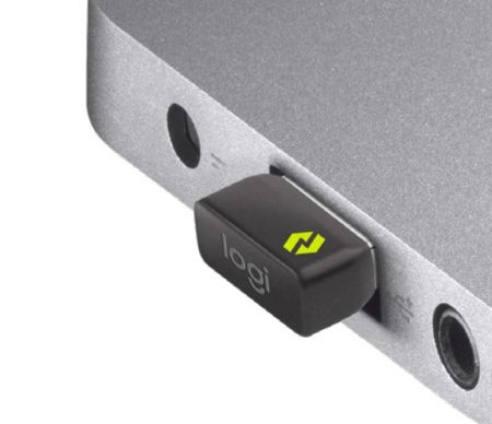 Logitech lanserar Logi Bolt – företagets nya trådlösa teknologi för kringutrustning Logi Bolt – USB-mottagare