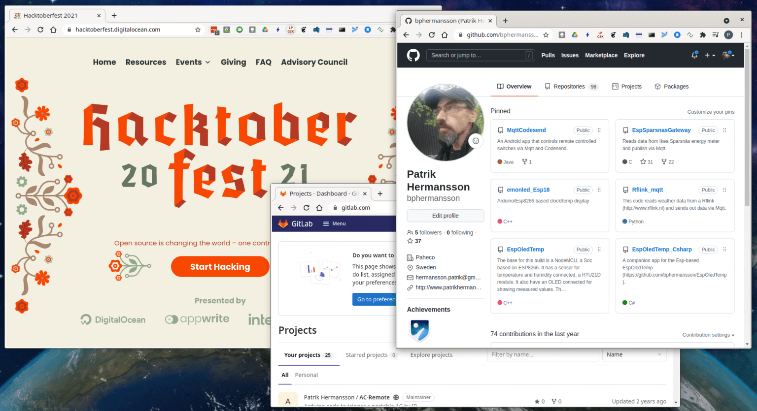 Bidra till Open Source – var med på Hacktoberfest! Hacktoberfest 2021