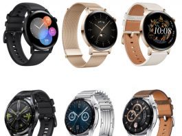 Huawei Watch GT 3 – modeller
