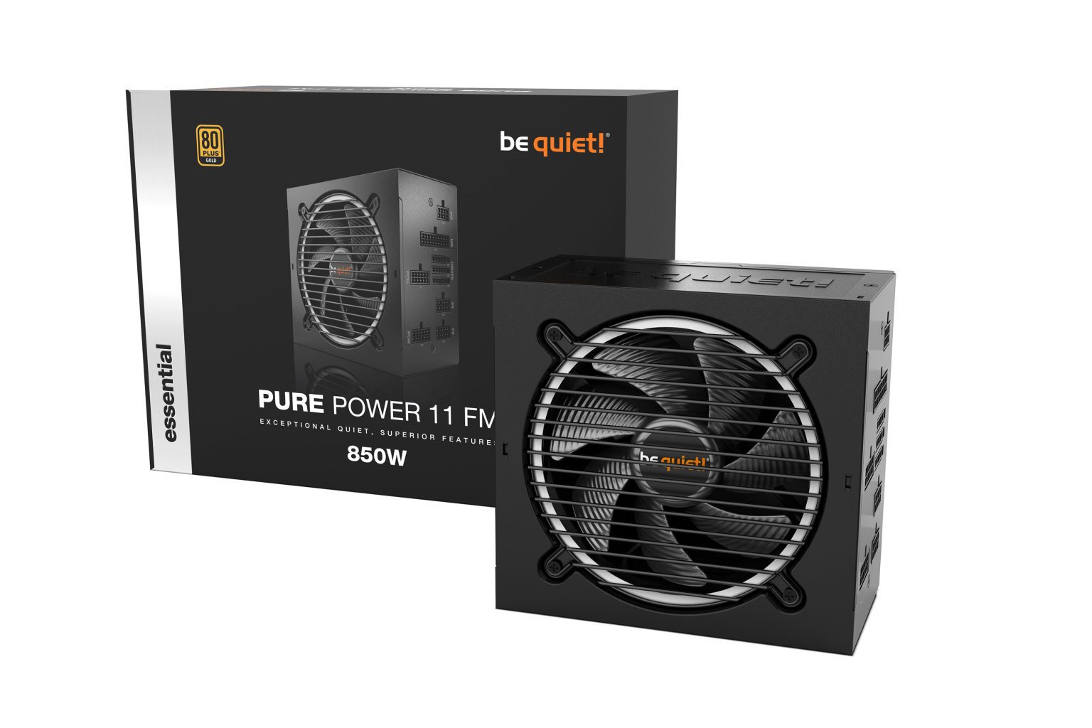 Test: Be quiet Pure Power 11 FM high wattage Pure Power 11 FM high wattage – med box