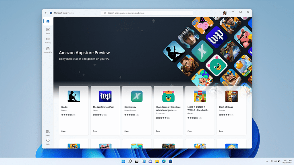 Windows 11 får stöd för Android i februari Android i Windows 11