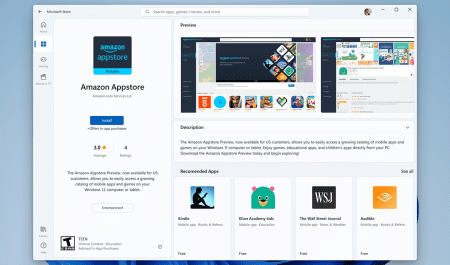Här är systemkraven för Android-appar i Windows 11 Windows 11 Android Store