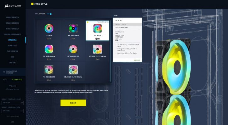 Corsair Hydro X - webbguide