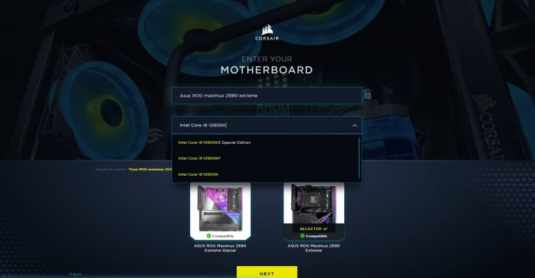 Corsair Hydro X - webbguide