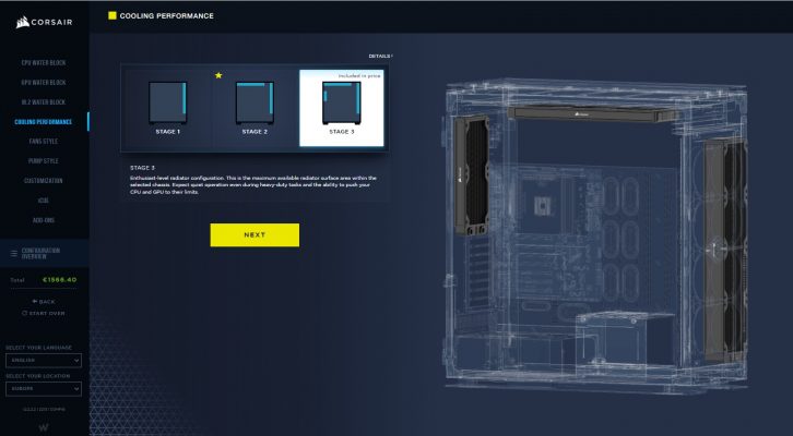 Corsair Hydro X - webbguide