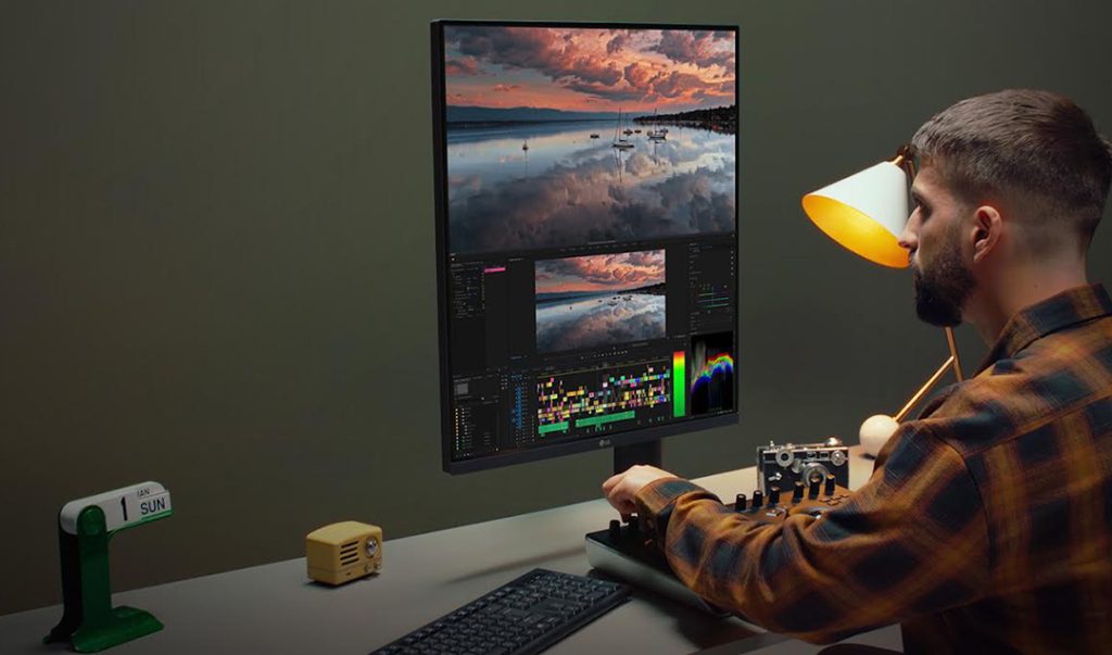 LG introducerar nytt skärmformat HP DualUp 28MQ780-B