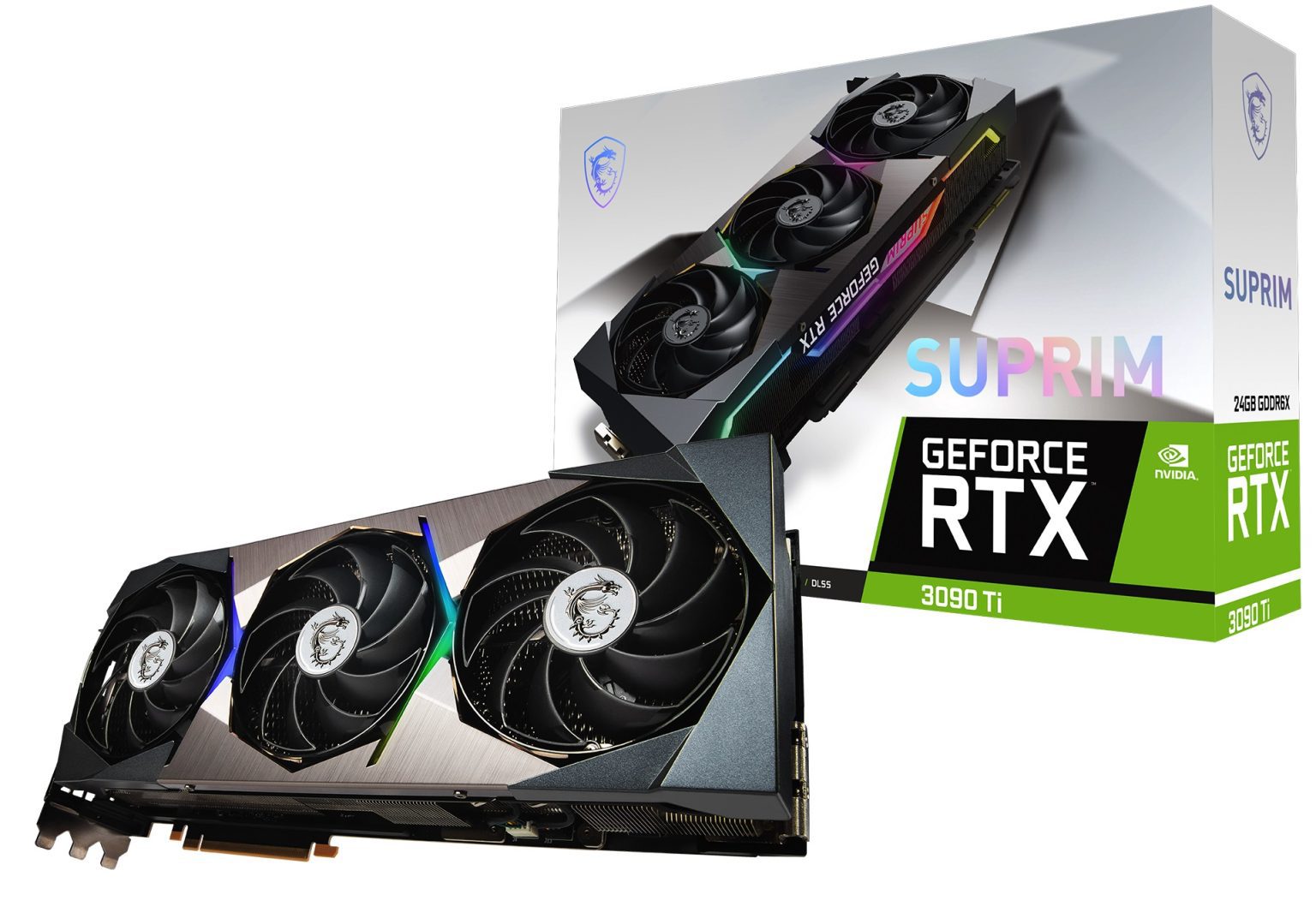 MSI GeForce RTX 3090 Ti SUPRIM 24G Huvud 3