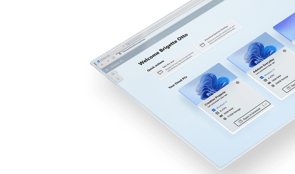 Microsoft expanderar Windows 365 Windows 365
