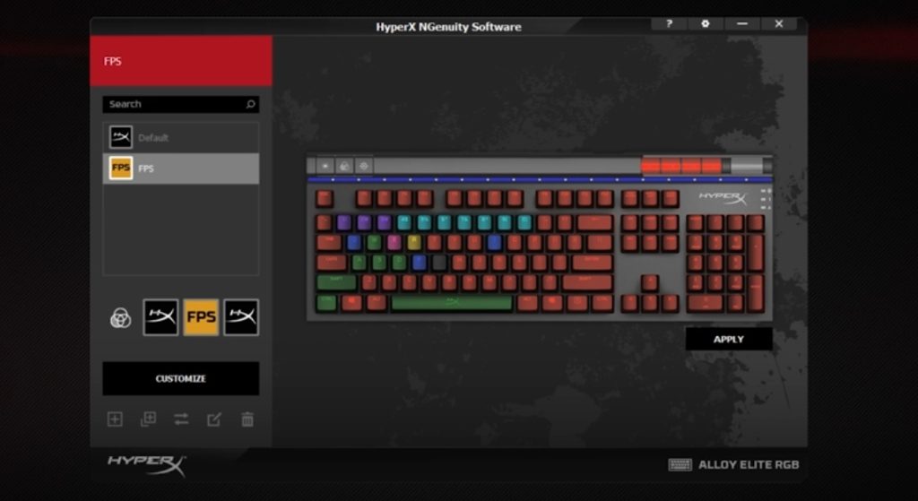 HyperX NGENUITY – makrolösning