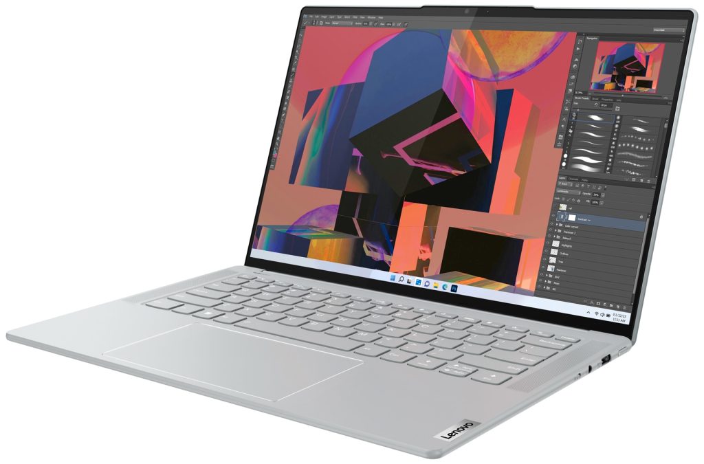 Lenovo Yoga Slim 7 ProX – snett framifrån