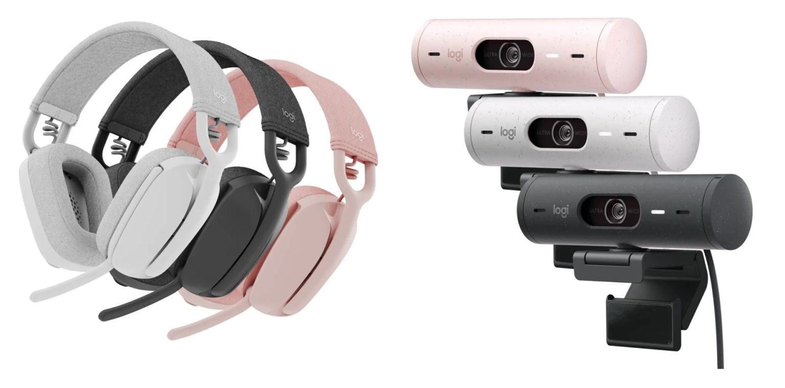 Logitech Brio 500/505 & Vibe 100/125 huvud