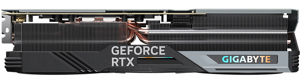 Gigabyte RTX 4080 Gaming OC –långsida