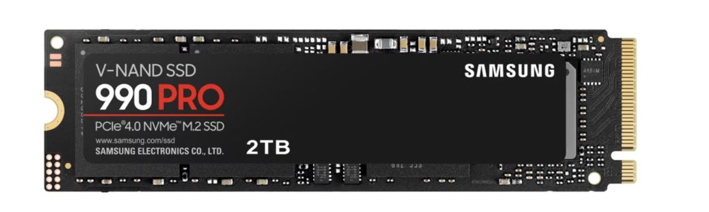 Test: Samsung 990 Pro, PCIe Gen4 2TB Samsung 990 Pro 2TB