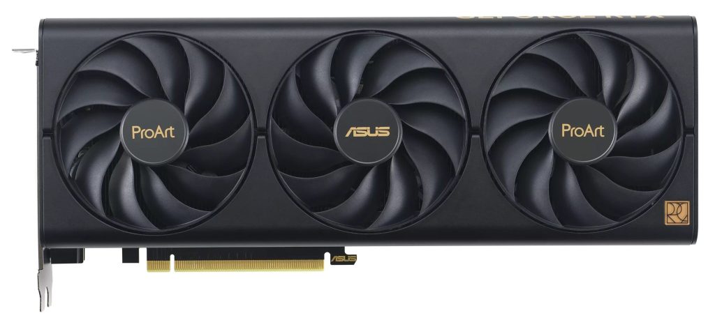 Asus ProArt 4060 Ti OC – fläktar