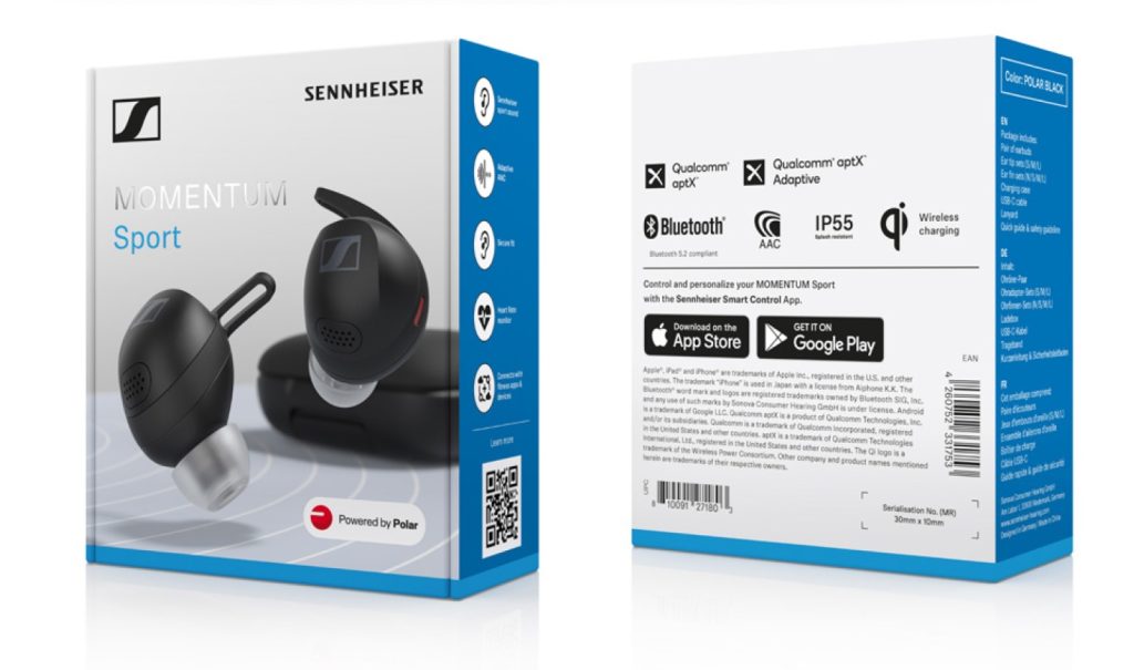 Test: Sennheiser Momentum Sport Sennheiser Momentum Sport