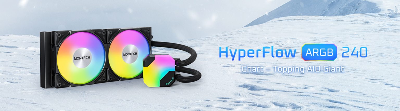 Test: Montech HyperFlow ARGB 240 AIO Montech HyperFlow ARGB 240 AIO