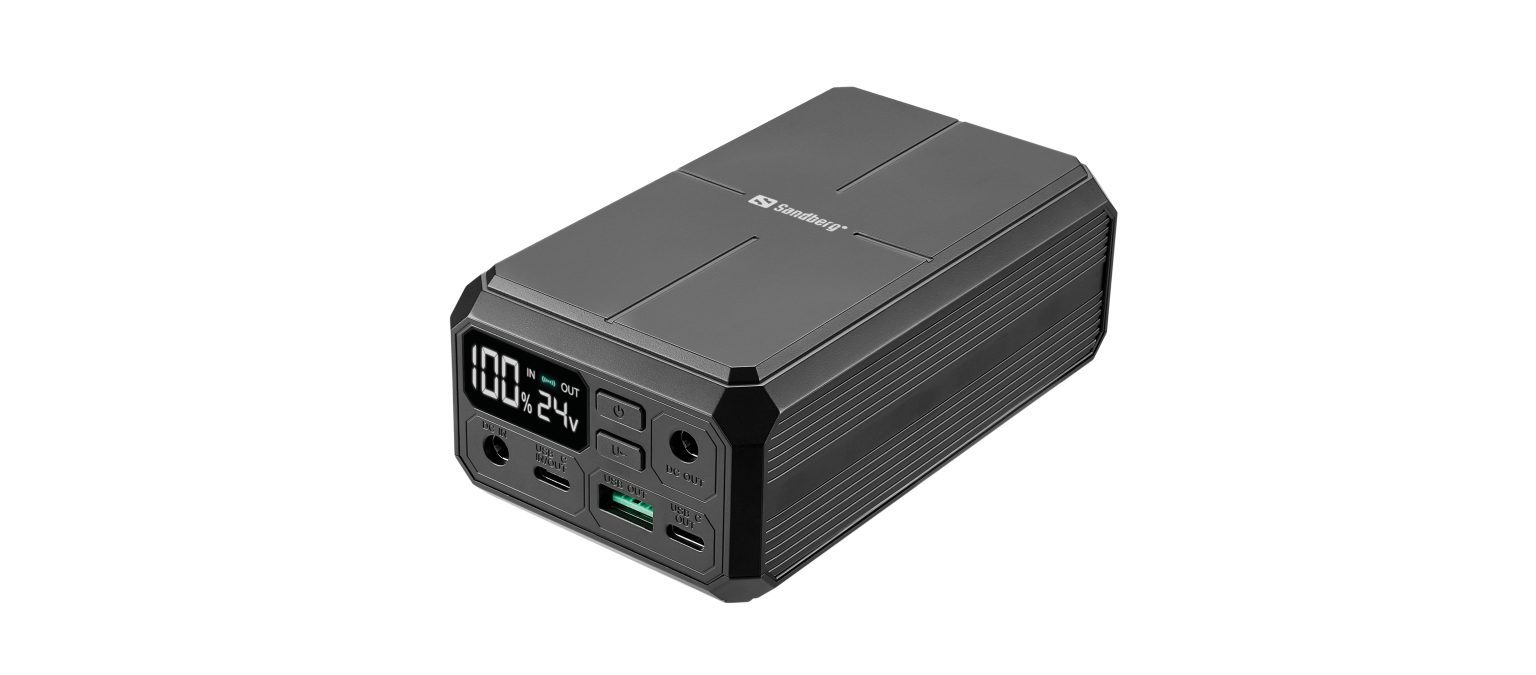 Test: Sandberg Laptop Powerbank 27000 PD100W Sandberg Laptop Powerbank 27000 PD100W