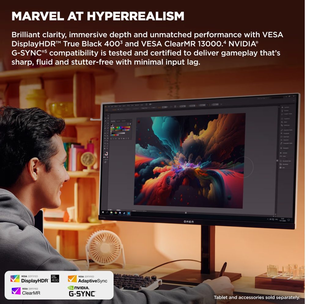 HP Omen 32 Transcend