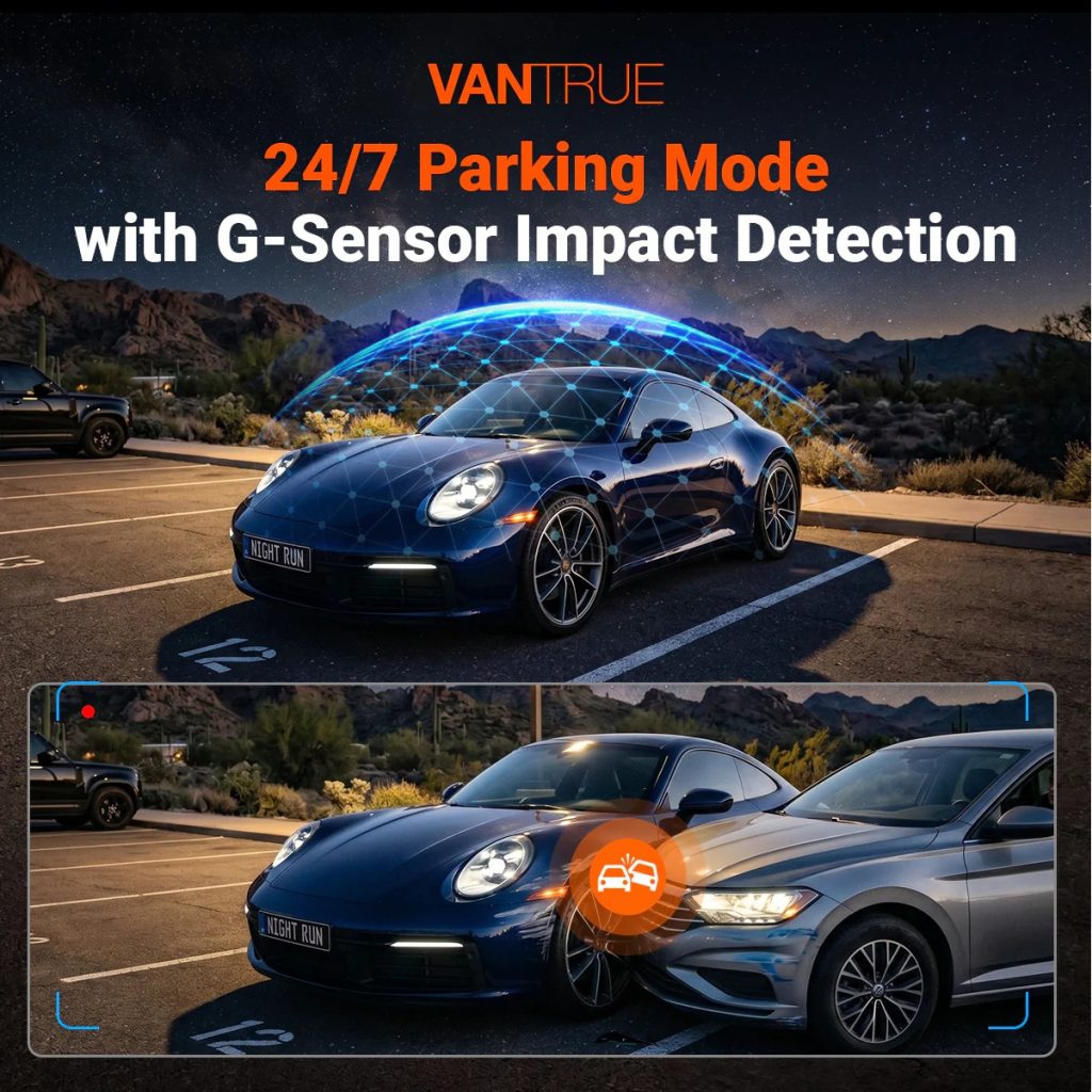 Vantrue Pilot 2 Thermal Dash Cam