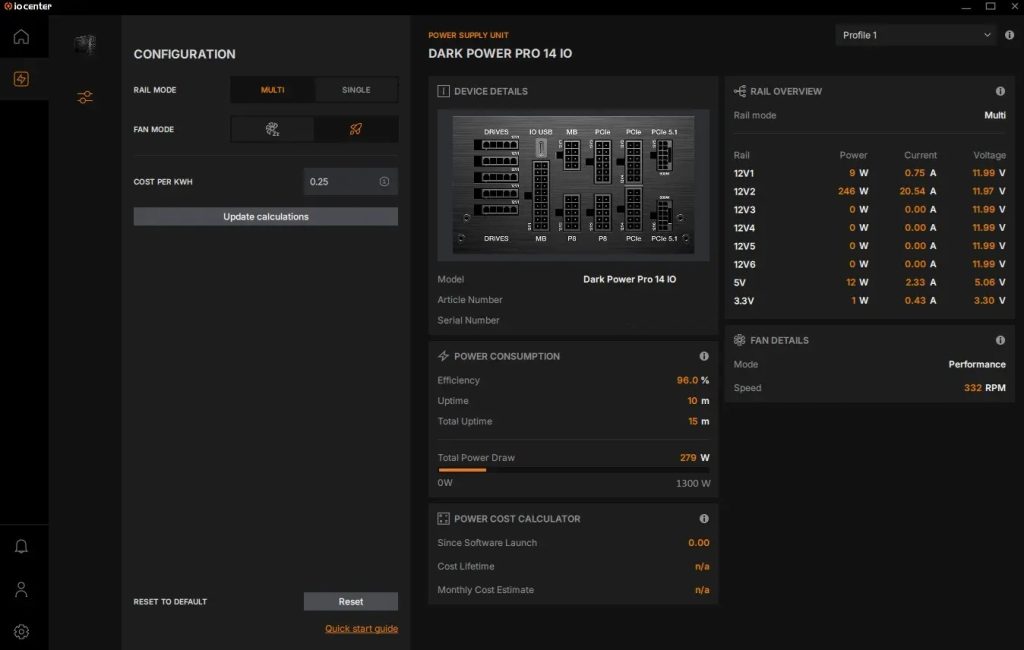 be quiet Dark Power Pro 14 IO